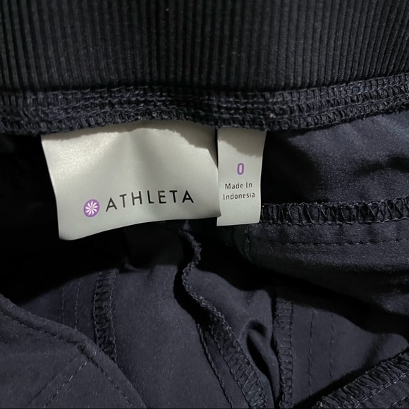 Athleta Midtown Pull On Jogger Pants Navy Blue Size 0 Travel Pants 353676 - Picture 7 of 10